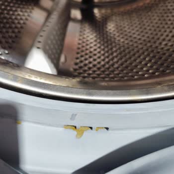 Yeni Çamaşır Makinesinin İçinde Pas Ve Kireç, Yetkili Servisin İlgisizliği