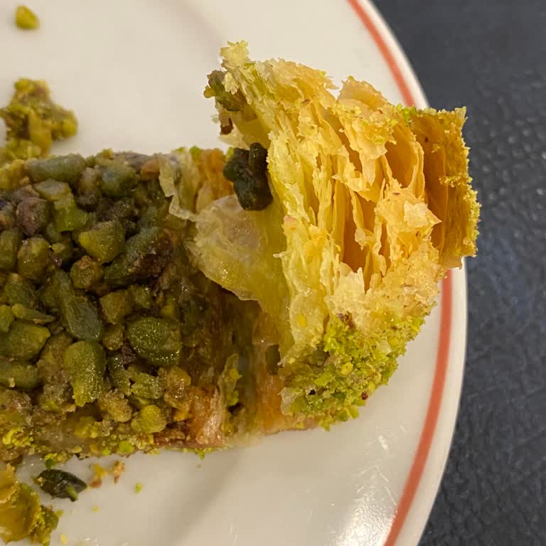 Baklavacı (Nejat) Güllüoğlu Kupkuru Fıstıkları Acımış Rengi Solmuş