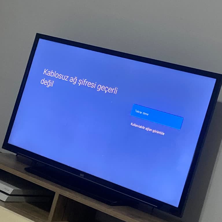 TV Ready Cihazı WiFi Şifresini Hatalı Algılıyor Ve Destek Yanıtı Almıyor