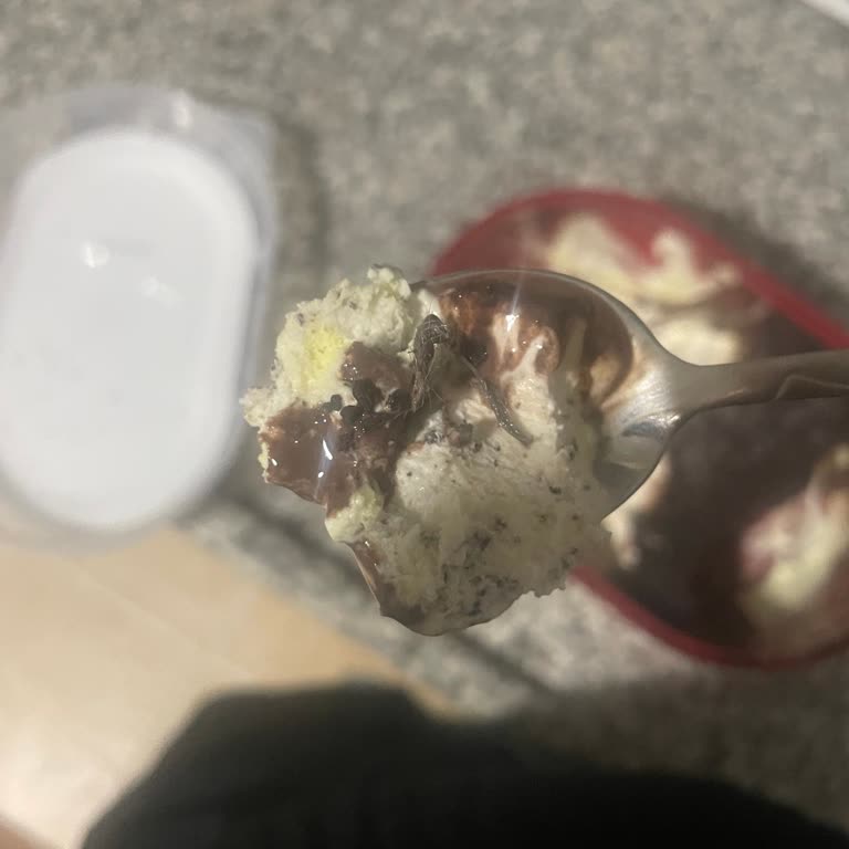 Şok Market Algida Dondurmasında Yabancı İp Benzeri Madde Ve Sağlık Endişesi