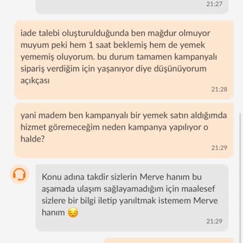 Teslim Edilmeyen Sipariş Yanlış Teslim Edildi Olarak Gösterildi