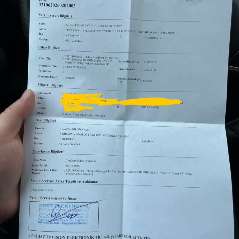 Vatan Bilgisayar’da Uzun Süreli Televizyonsuz Kalma Ve Değişim Sürecindeki Aşırı Gecikme