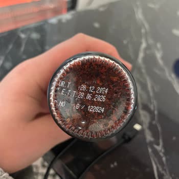 Bağdat Baharat Cam Şişe Pul Biberde Açılmadan Küf Sorunu