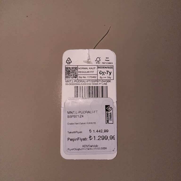 LCW Mağazasında Online Fiyatla Çelişen Ücret