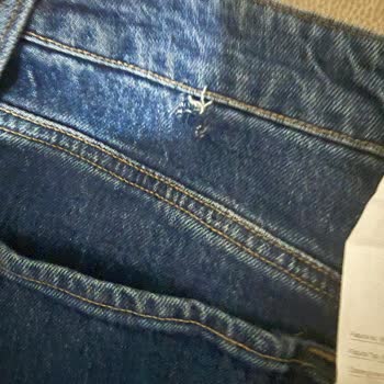 Ayıplı Pantolon İçin Hızlı Değişim Talebi