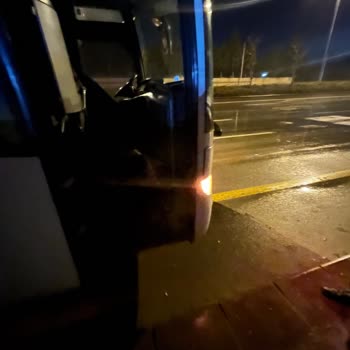 Kamil Koç Otobüsünde Arıza, Yolcular Beklemede