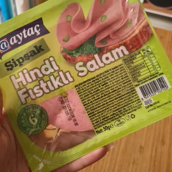 Aytaç Salamı Ambalajı Bozulmuş Ve Su Dolu