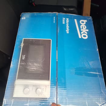 Beko Teslim Edilen Mikrodalga Fırında Çizik Ve Eğilme Teşhir Ürünü Şüphesi