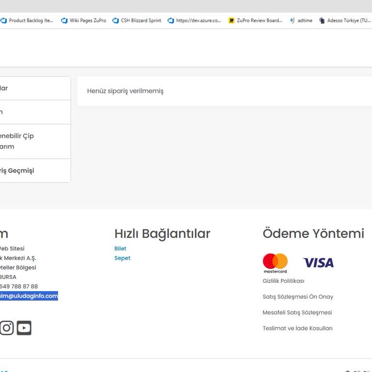 Kredi Kartımdan Çekilen Çifte Ücret Ve Sipariş Olmayan Skipass İadesi Talebi