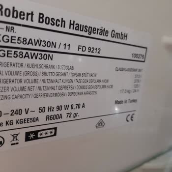 Bosch Buzdolabında Aşırı Buzlanma Ve Yetkili Servisin Kullanıcı Hatası İddiası