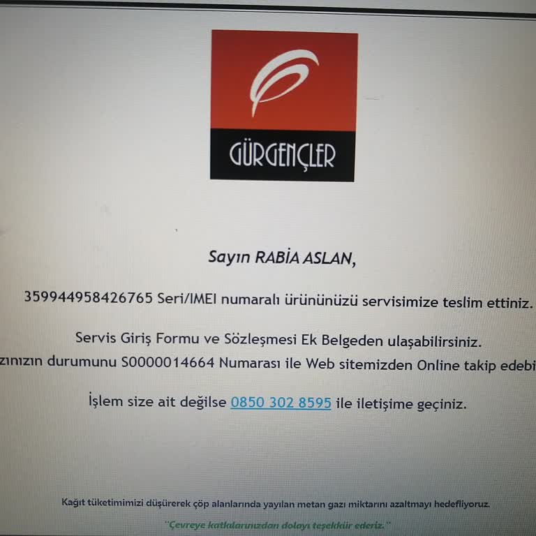 Kilidi Çalışmayan İPhone 16 Plus Telefonun Garanti Kapsamında Ücretsiz Onarım Talebi