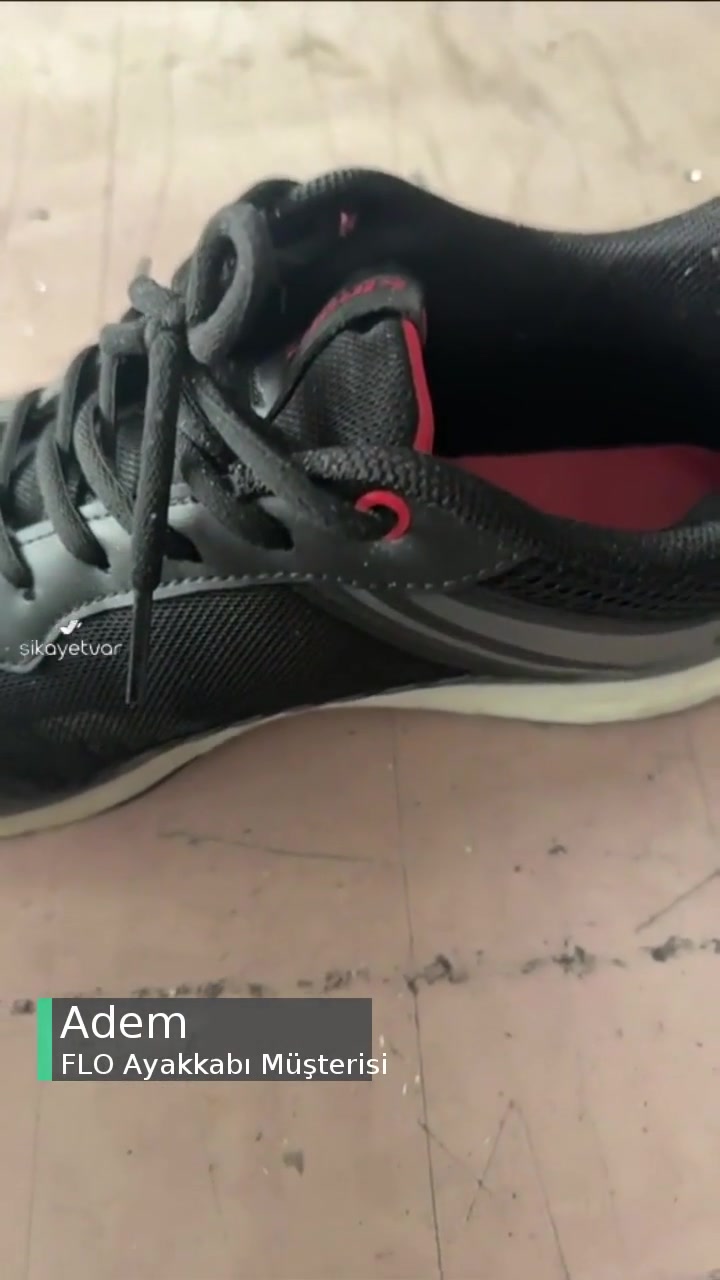 FLO Ayakkabı Ayakkabı Yırtıldı, Deforme Oldu Çok Kaliteli Değil videonun kapak resmi