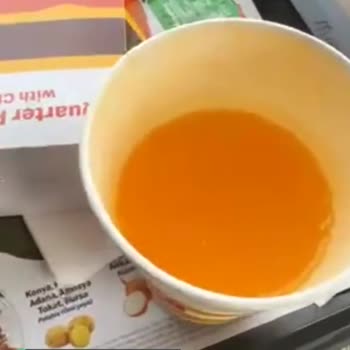 McDonald's Kemer İçecekleri Yarım Dolduruyor