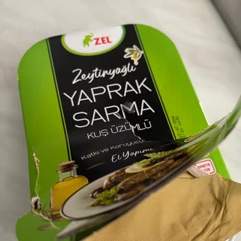 Yanıltıcı Ambalajı Ve Bozuk Kalitesiyle Zel Yaprak Sarması