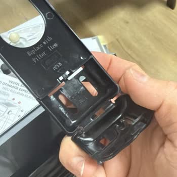 Vestel Pro Otomatik Espresso Makinesi Eksik Su Filtre Kartuşu İçin Acil Çözüm Talebi