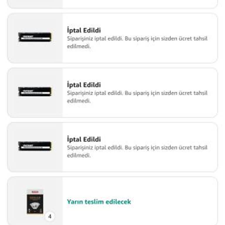 Amazon’da İndirimli Ürün Alışverişi Şüpheli İşlem Nedeniyle İptal Ediliyor