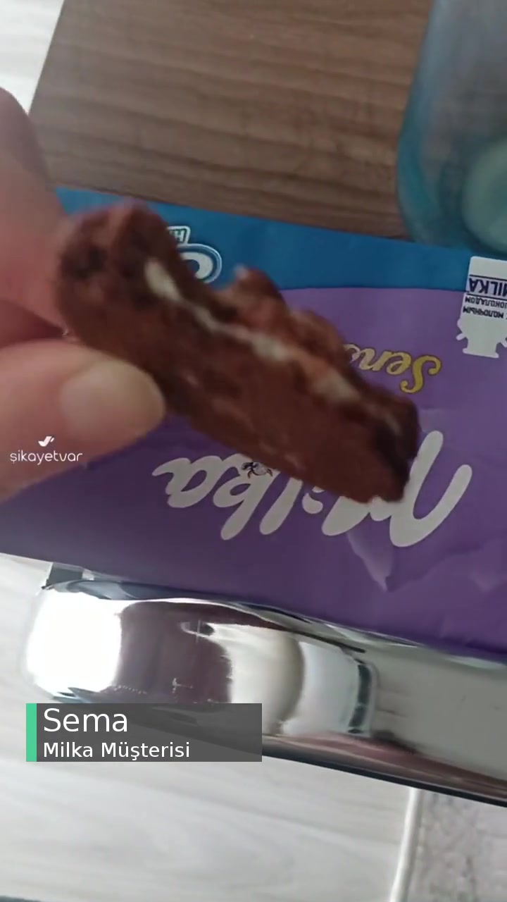 Milka Oreo'lu Kurabiyeden Kıl Çıktı! videonun kapak resmi