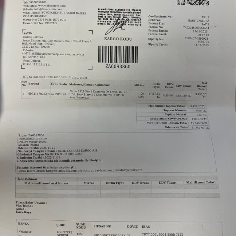 Satıcı Teknostore-MAXİTEKNO Ürünü Değiştirmeyi Reddederek İade Hakkını İhlal Ediyor