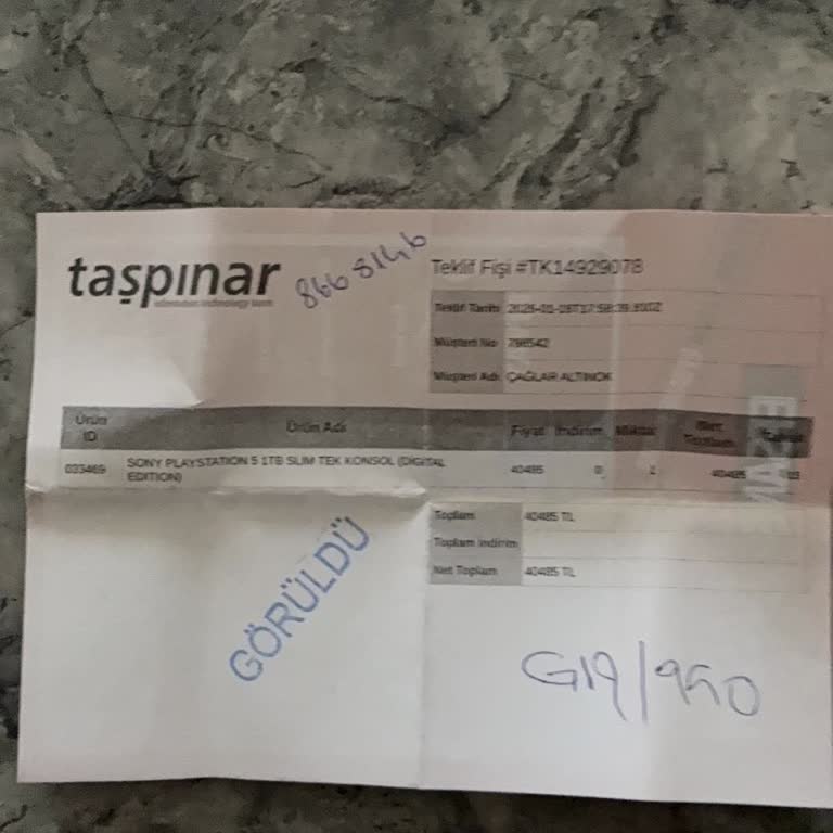 Teslim Süresi Aşan PlayStation 5 Slim 1 TB Ve Peşinat İadesi Talebi