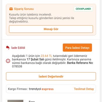 Kusurlu Ürün İadesinde Memnuniyet Kuponunun Süresi Dolması Ve Geri Ödenmemesi