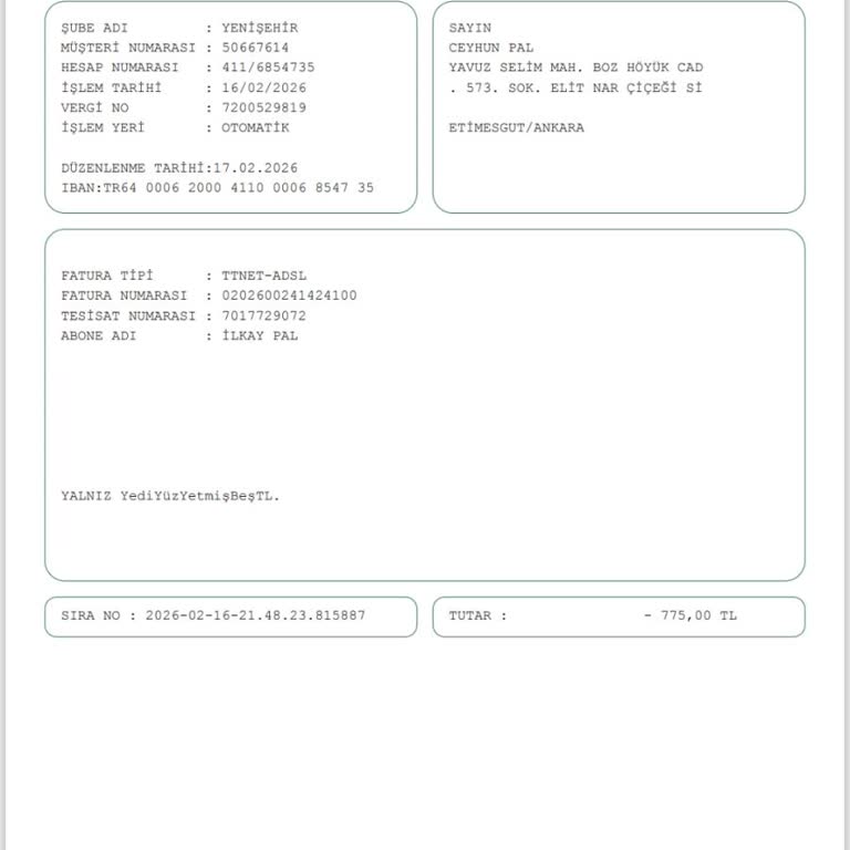Mükerrer Ödeme Sonrası Fazla Tahsilatın İadesi