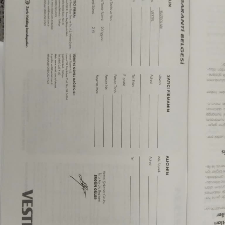 Vestel Servisi 2400 TL Nakliye Ücreti Alıp Tamir Yapamıyor