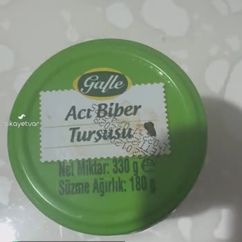 A101'den Alınan Biber Turşusunun Hali!