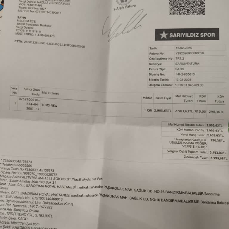 Online Satın Alınan Ürünün Beden Değişimi Mağazada Reddedildi