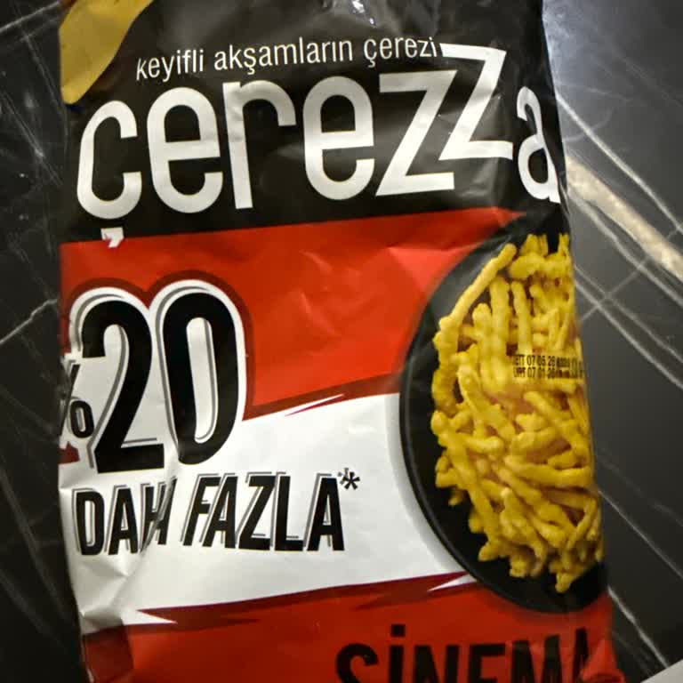 Çerezza Cips Paketi İçinde Saç Tespiti Hijyen İhlali