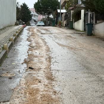 Yunuseli Mahallesi 248. Sokakta Kalıcı Asfalt Yoksunluğu Ve Çamur Çukurları