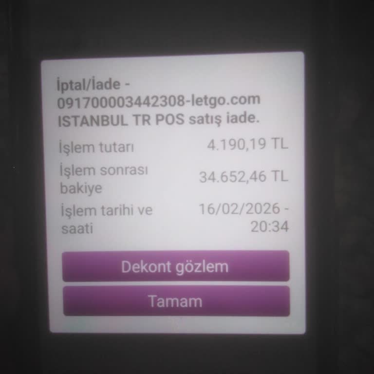 Letgo’da İptal Edilen Satın Alımın Tam İadesi Sağlanmadı