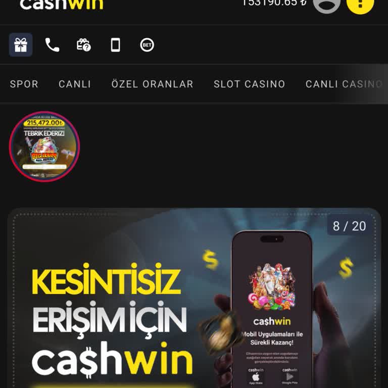 Cashwin Hesabım Açıklamasız Kısıtlandı Ve Günlük 1 Bin TL Çekim Limitiyle Mağdur Edildi