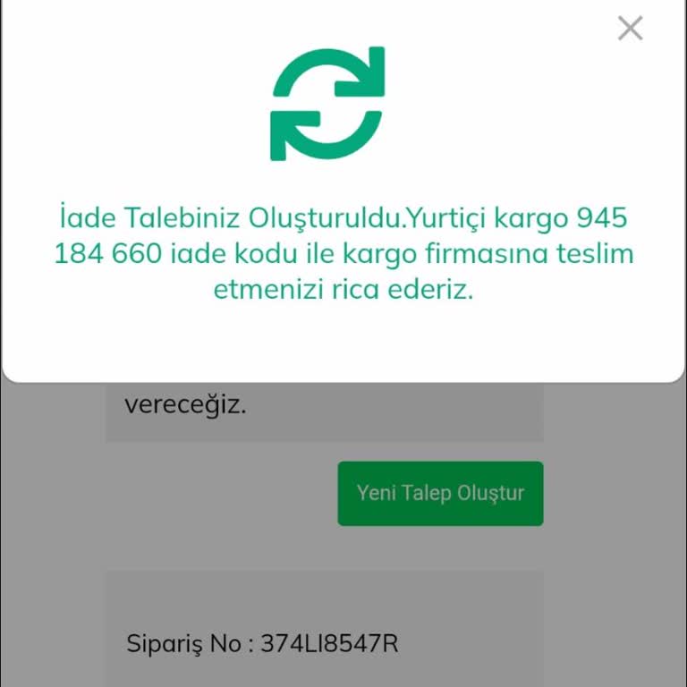 Efor Mağazacılık Yaklaşık 1 Haftadır Tarafıma Herhangi Bir Ücret İadesi Yapılmadı