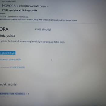 Ödenen 1257 TL İçin Bambu Pantolon Teslim Edilmedi Ve İade Talep Ediyorum