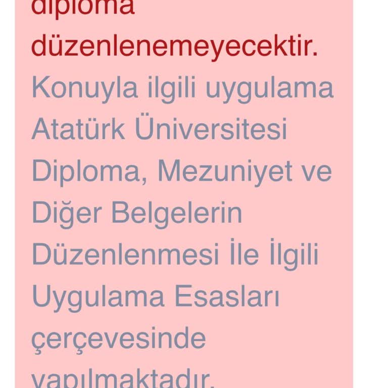 Sistemsel Aksaklık Nedeniyle Diploma 2. Nüshası Gecikmesi Ve Kayıt Dondurulma Tehdidi