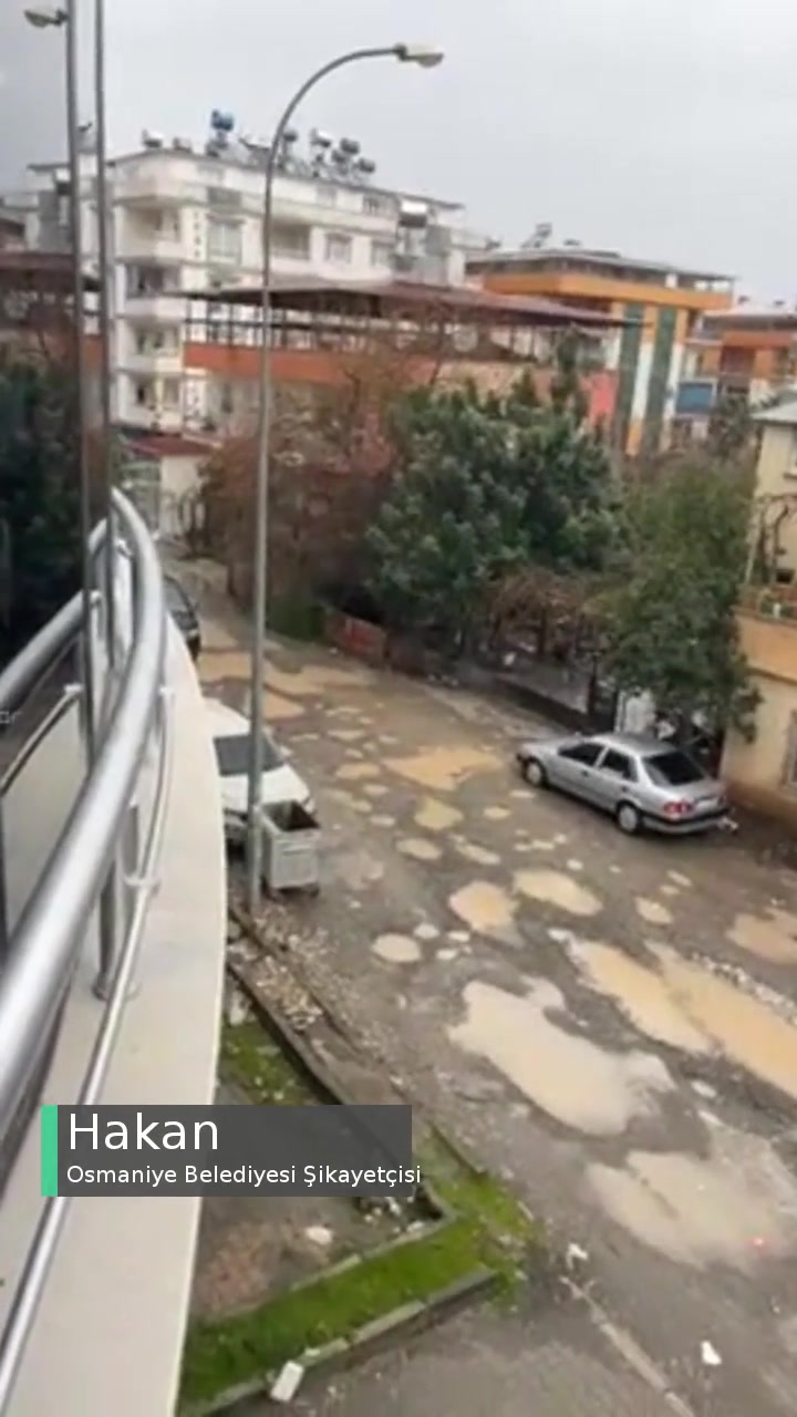 Osmaniye Fakıuşağı Mahallesi 45009 Sokak Yol Sorunları videonun kapak resmi