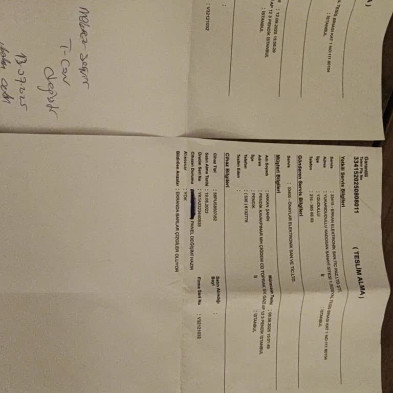 Philips TV'de Tekrarlayan Ekran Arızası Ve Garanti Dışı Ücret Talebi