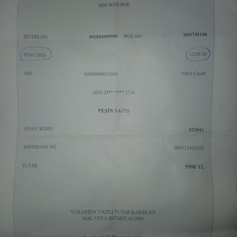 Kredi Kartımdan İzinsiz 11.994 TL İşlem Ve Bankanın Sorumluluk Reddi