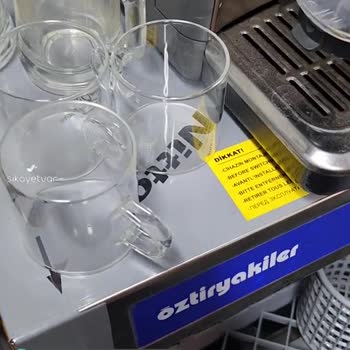 Öztiryakiler Sanayi Tipi Bulaşık Makinesi Hüsranı!
