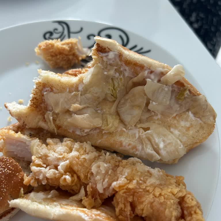 Popeyes Kalmış Burger!