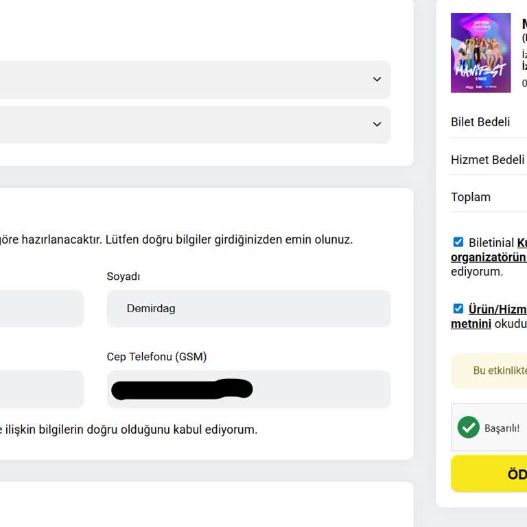 İzmir Manifest Konseri Bilet Satışında Sistem Hatası Ve Şeffaflık Talebi