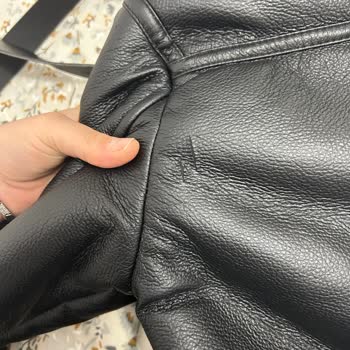 Bershka Deri Görünümlü Montta Hızlı Yırtılma Ve Değişim Reddi