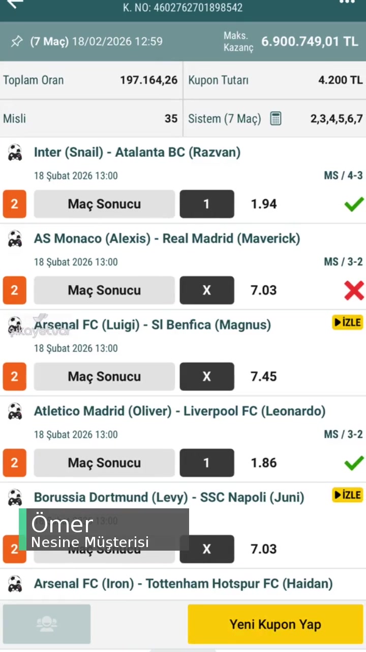 Nesine Kupon Sonuçlandırması Yapılmadı, Yarım Saati Geçti! videonun kapak resmi