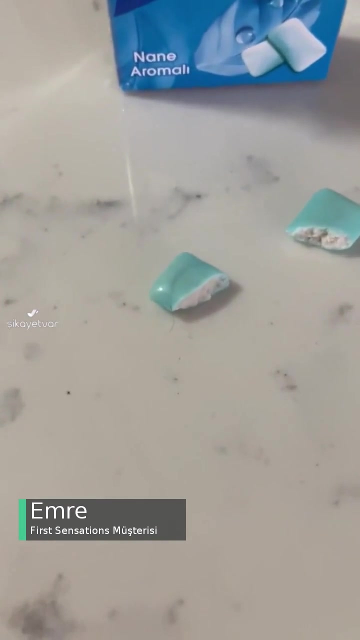 First Sensations Üretim Hatası Olan Bir Sakız! videonun kapak resmi