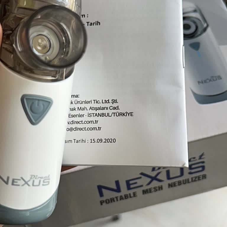 Nexus Nebulizatör Çalışmıyor: Kritik Anlarda Cihaz Arızası