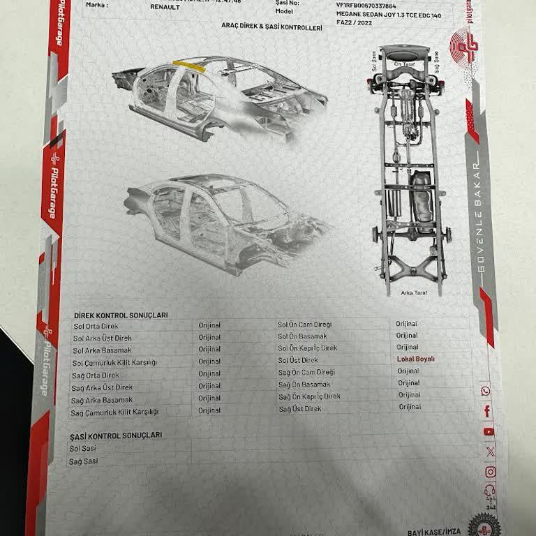 Satılan Hatasız Araçta Gizli Boya Ve 35 Bin TL Zarar