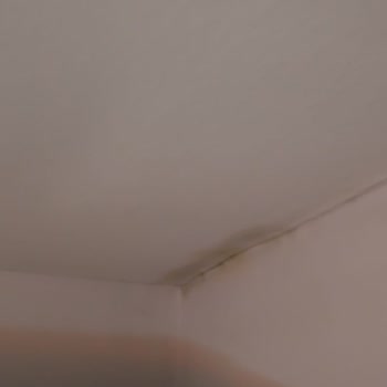 Işıklar Mühendislik Yağmurdan Sonra Odanın İki Köşesinden Ve Salon Penceresinden İçeriye Su Girmekte