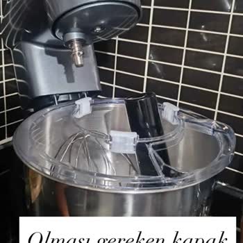 Karaca Mikserde Eksik Sıçrama Önleyici Kapak Ve Ücretsiz Değişim Talebi