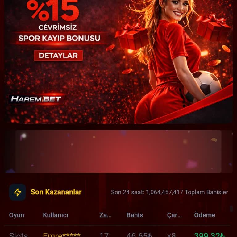 Harembet Çekim Talebi Verdiğimde Para Çekemiyorum