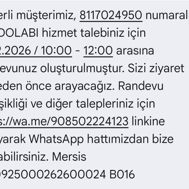 Teslimat Gecikmesi Ve Servis İletişimsizliği Nedeniyle Büyük Mağduriyet